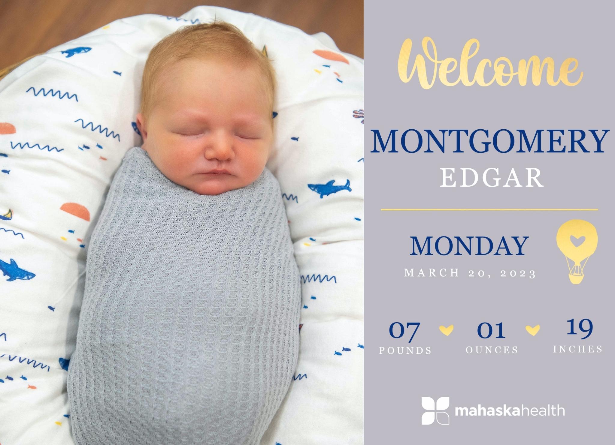 Welcome Montgomery Edgar! 2