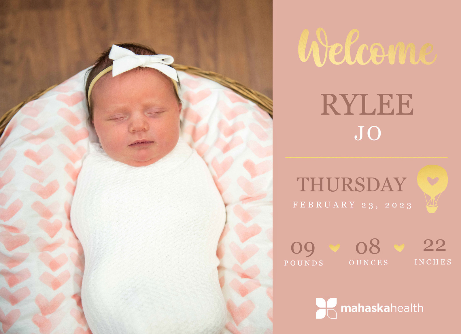 Welcome Rylee Jo! 2
