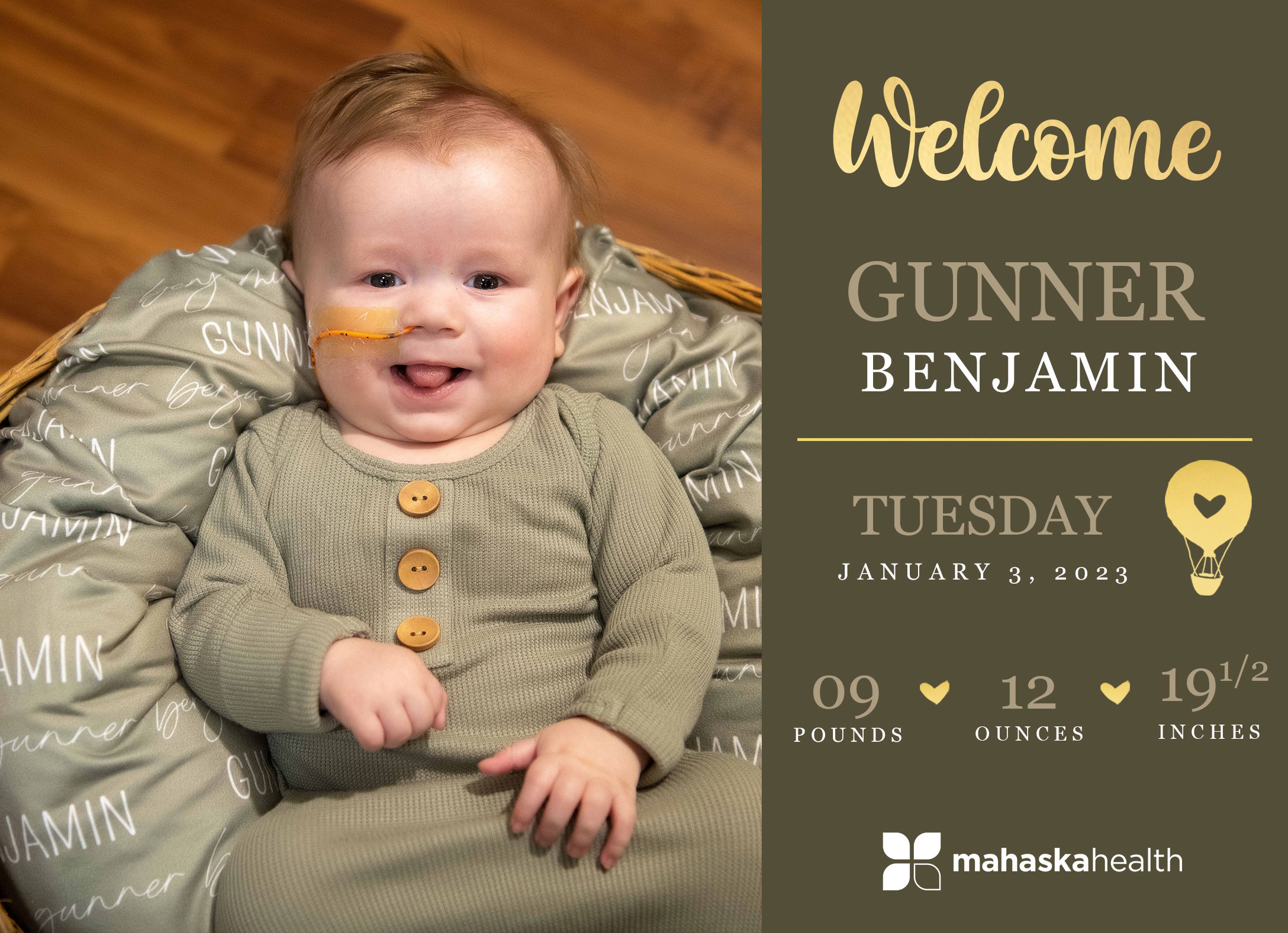 Welcome Gunner Benjamin! 2