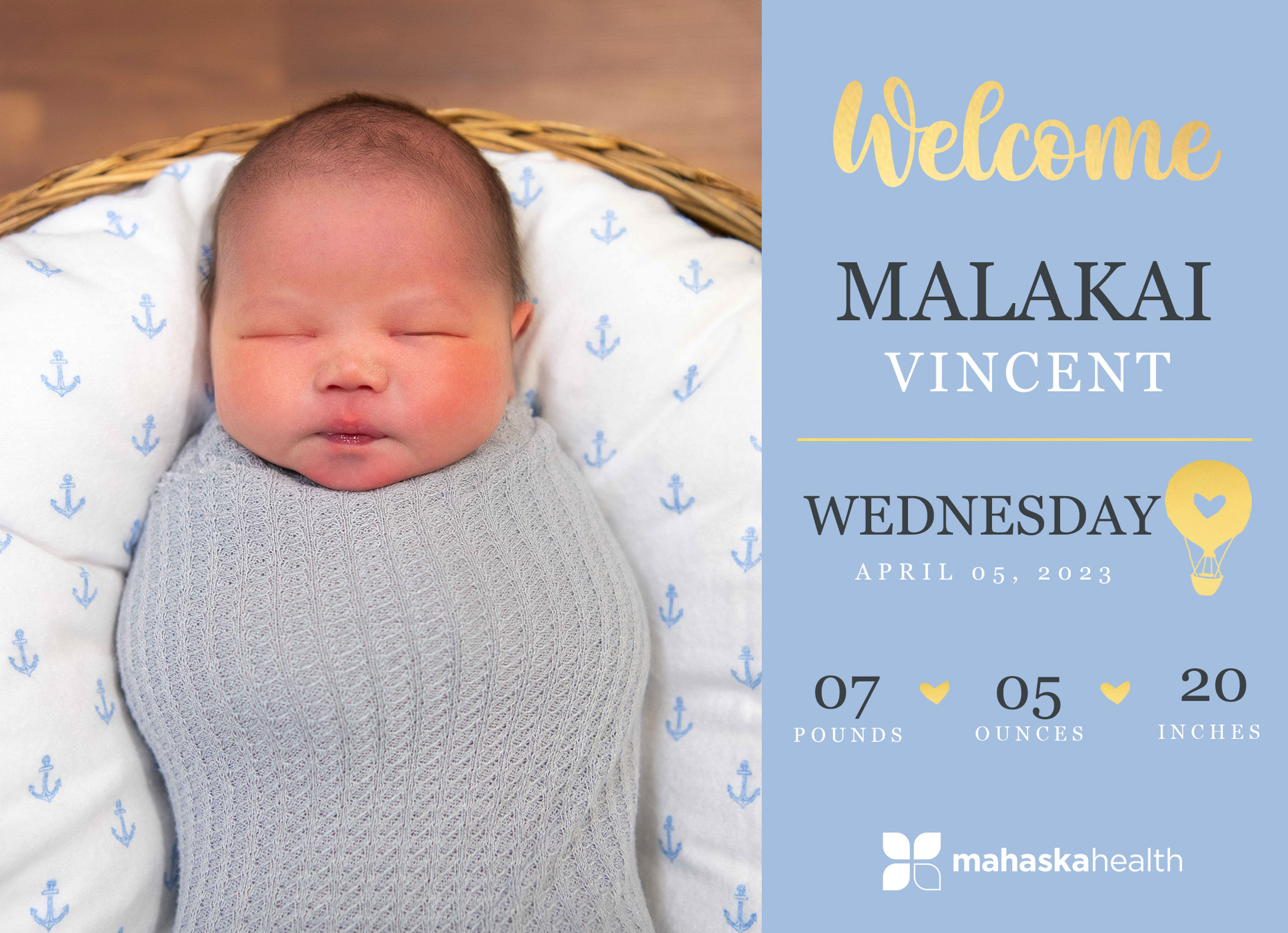 Welcome Malakai Vincent! 2