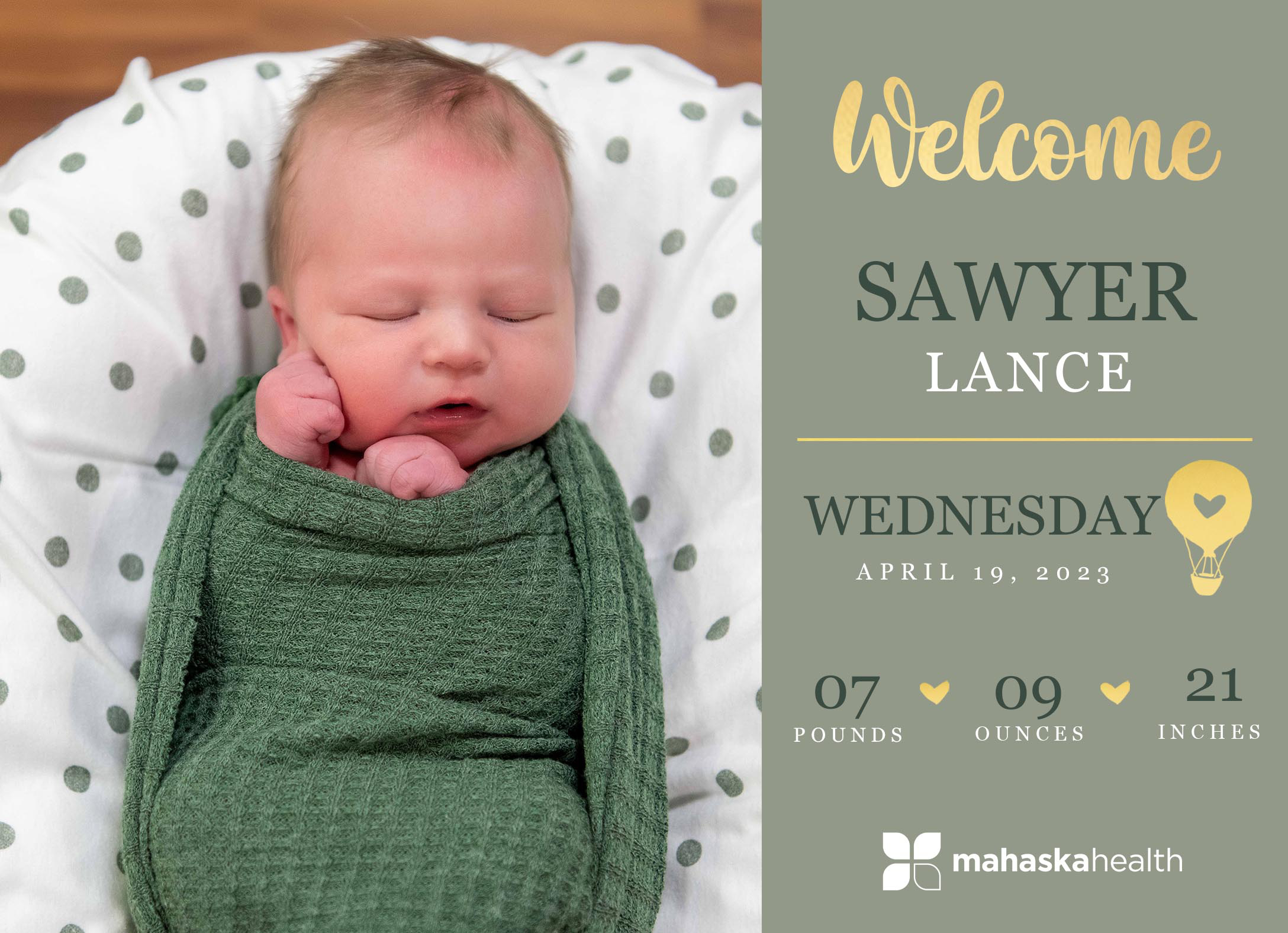 Welcome Sawyer Lance! 2