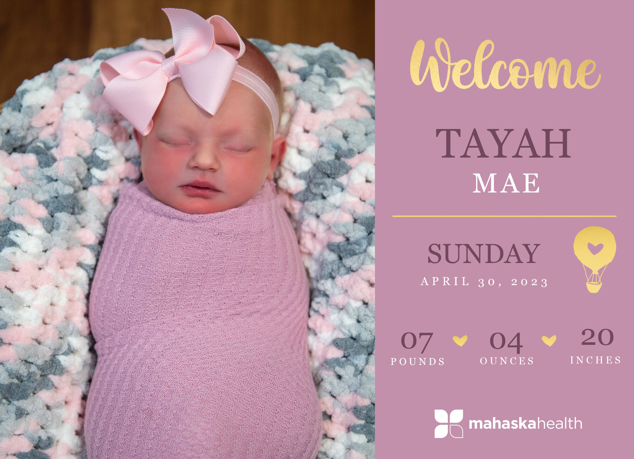 Welcome Tayah Mae! 2