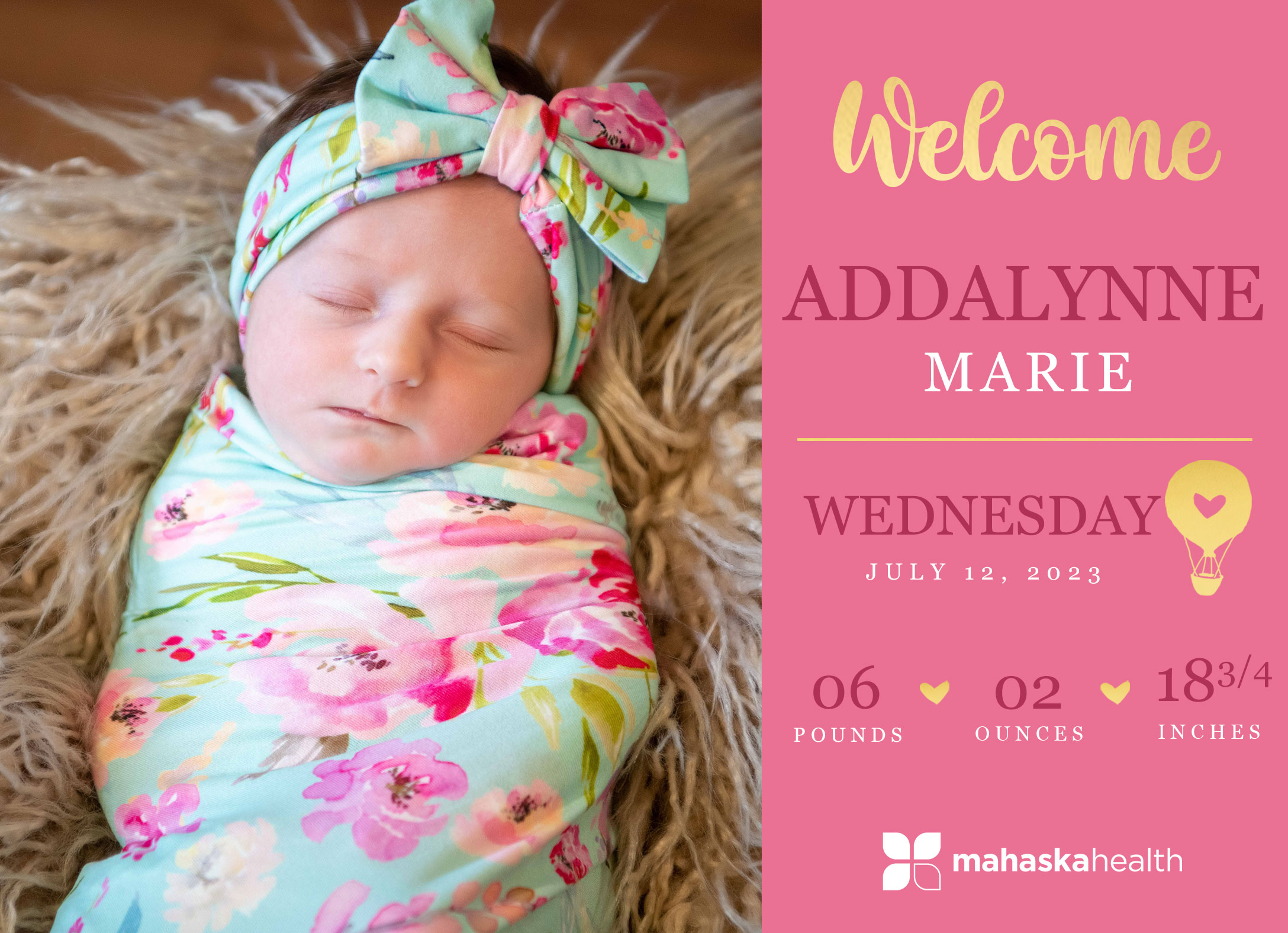 Welcome Addalynne Marie! 2