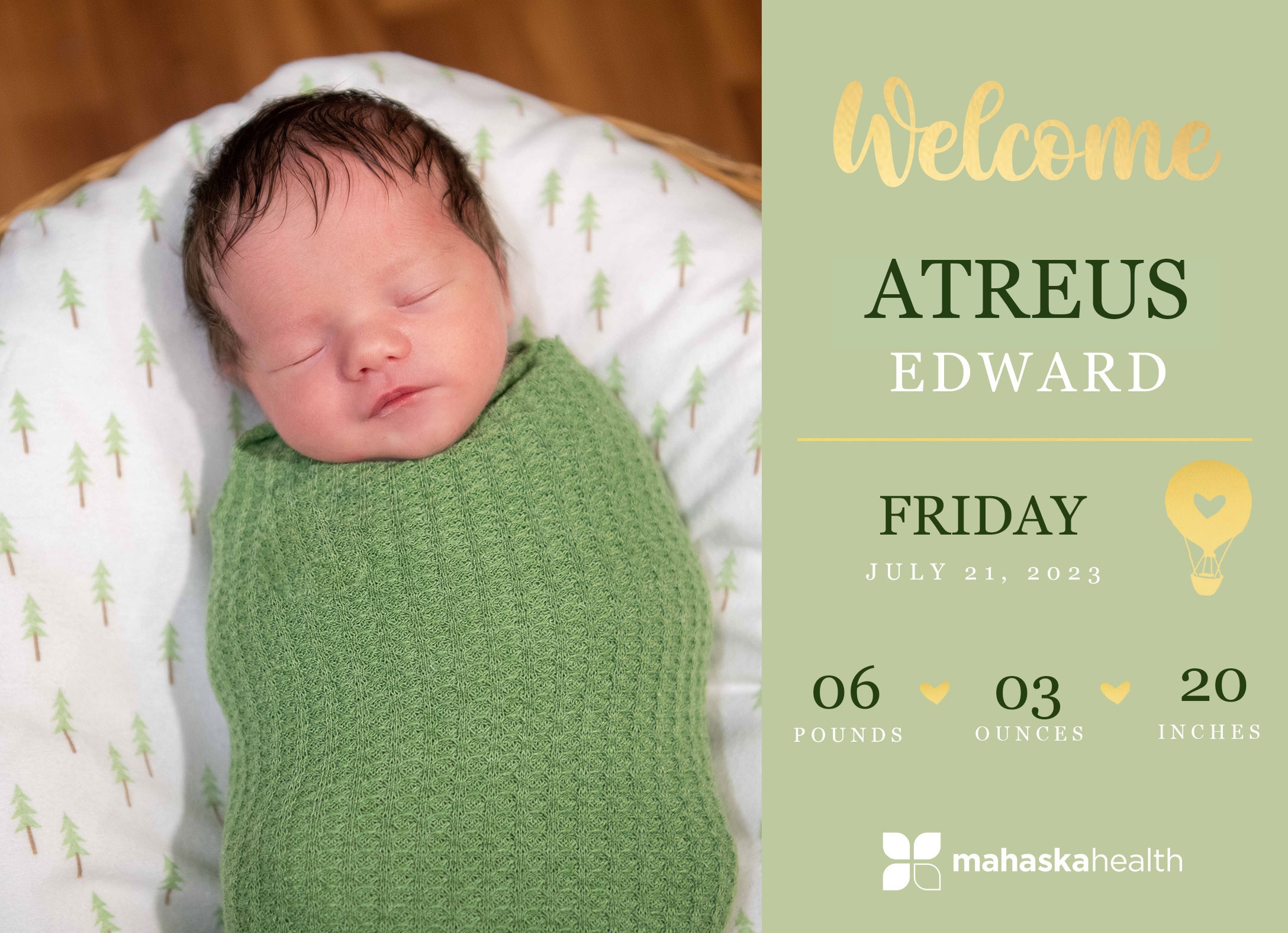 Welcome Atreus Edward! 2