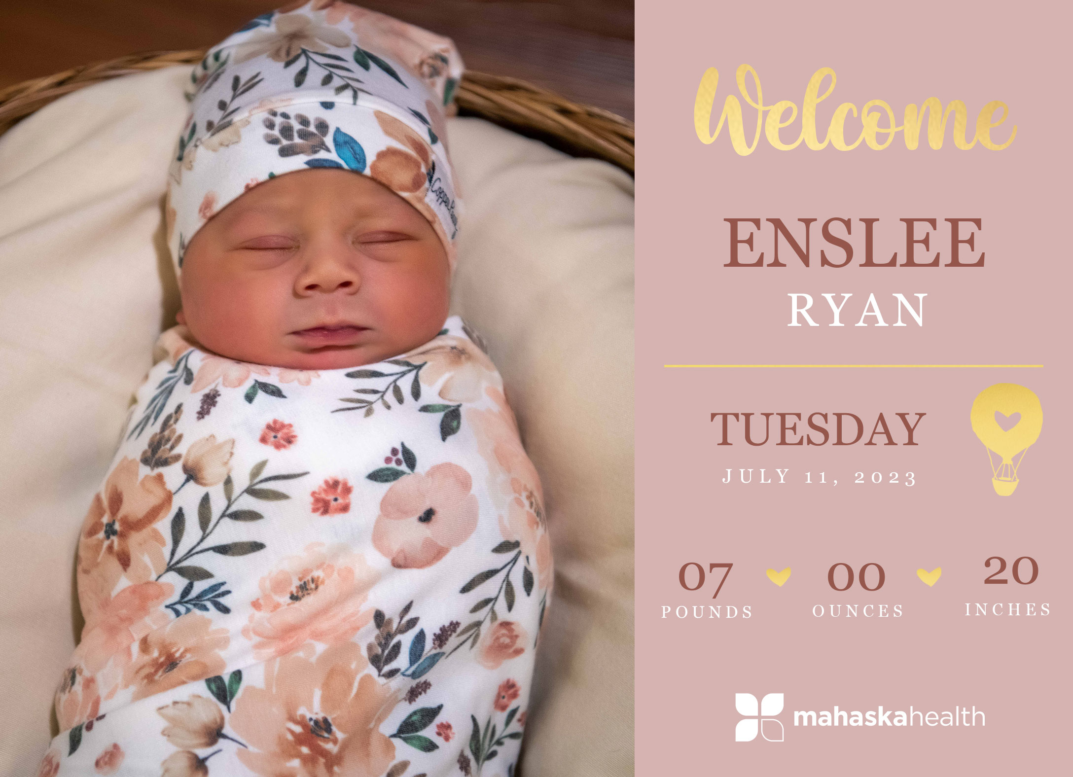 Welcome Enslee Ryan! 2