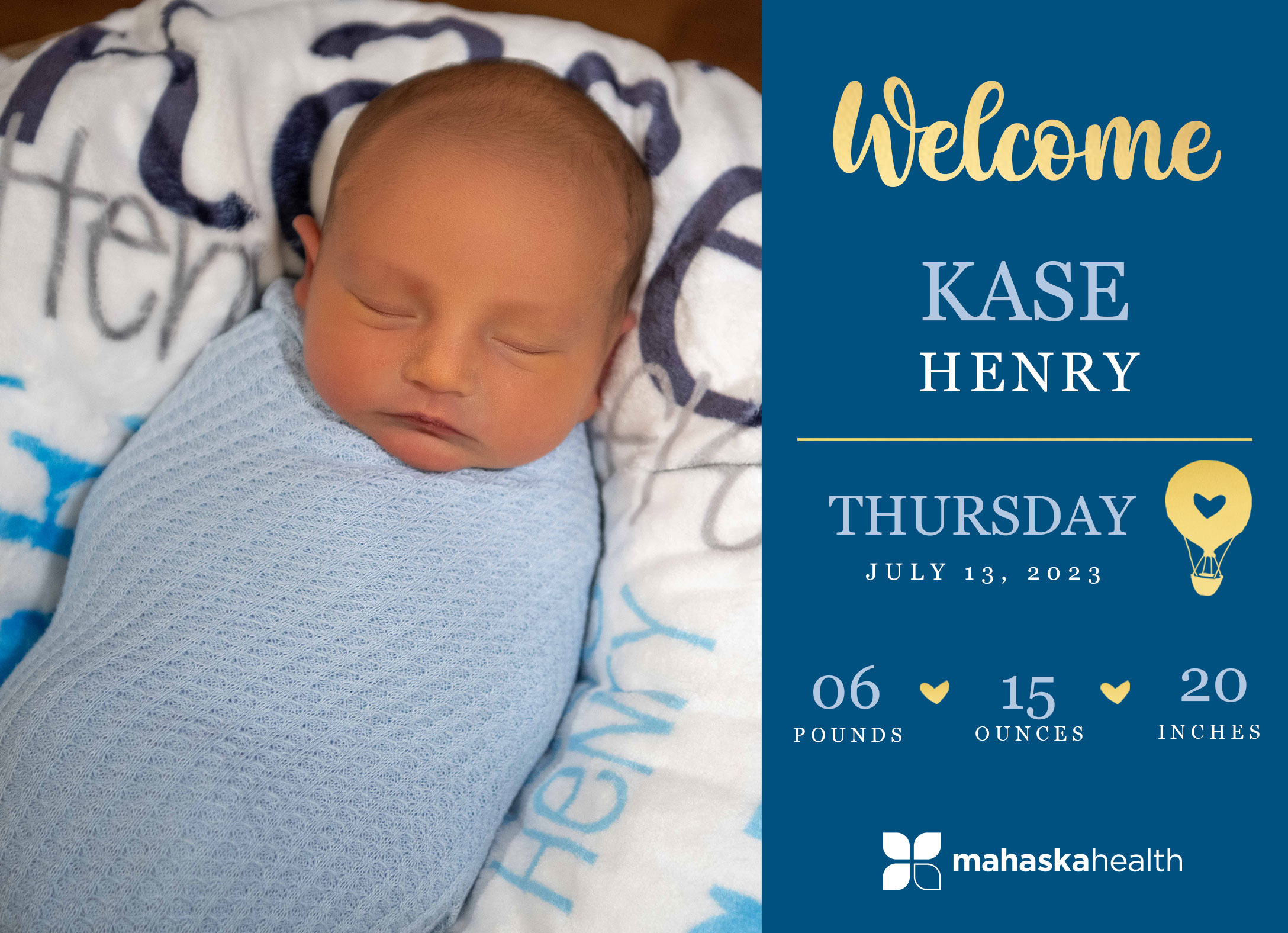 Welcome Kase Henry! 2