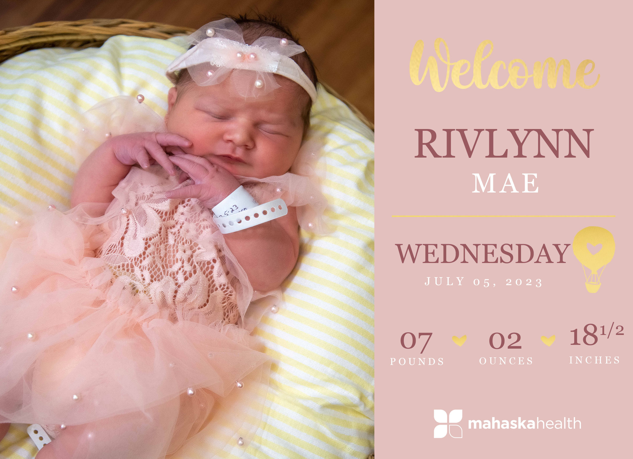 Welcome Rivlynn Mae! 2