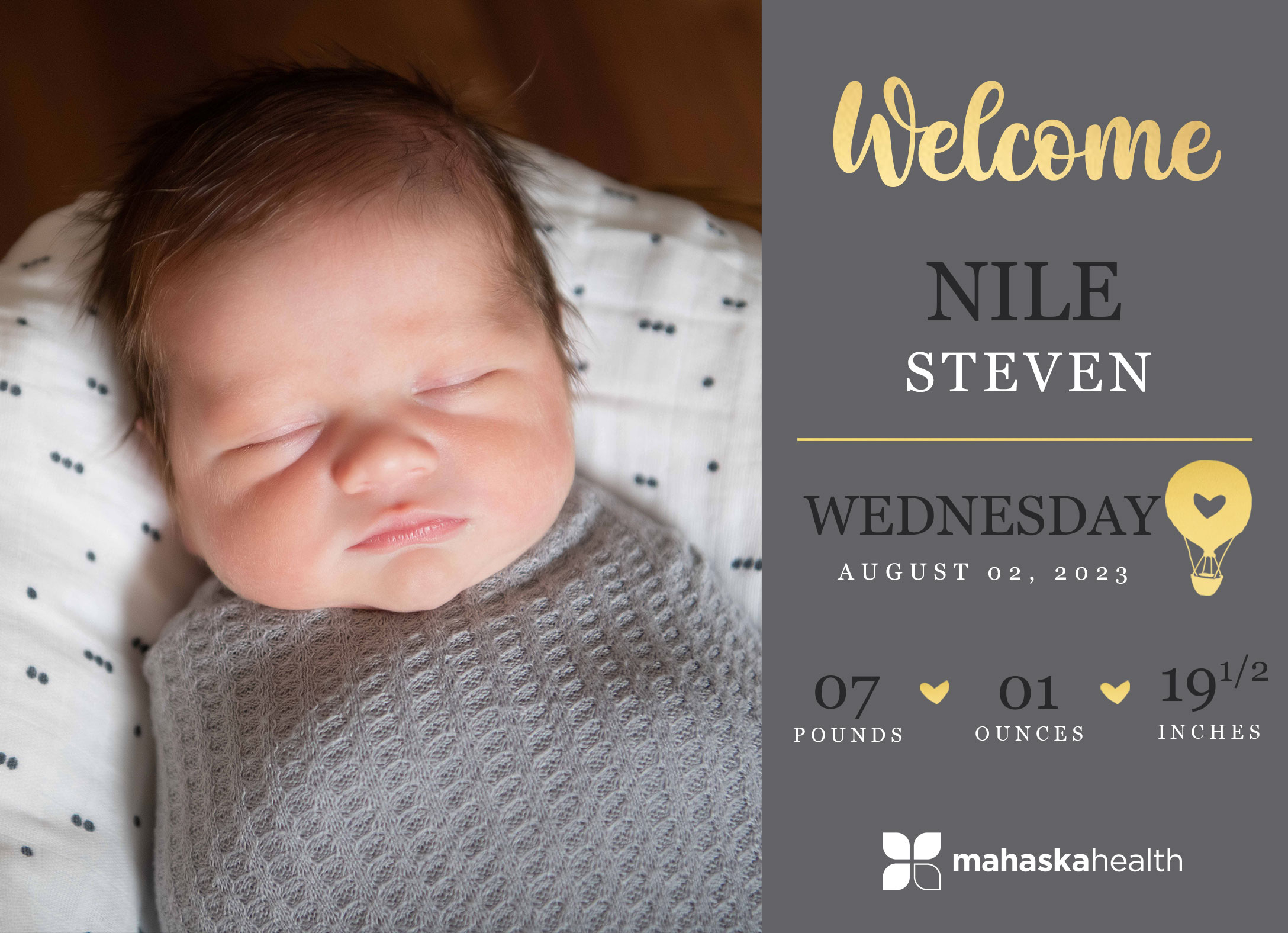 Welcome Nile Steven! 2