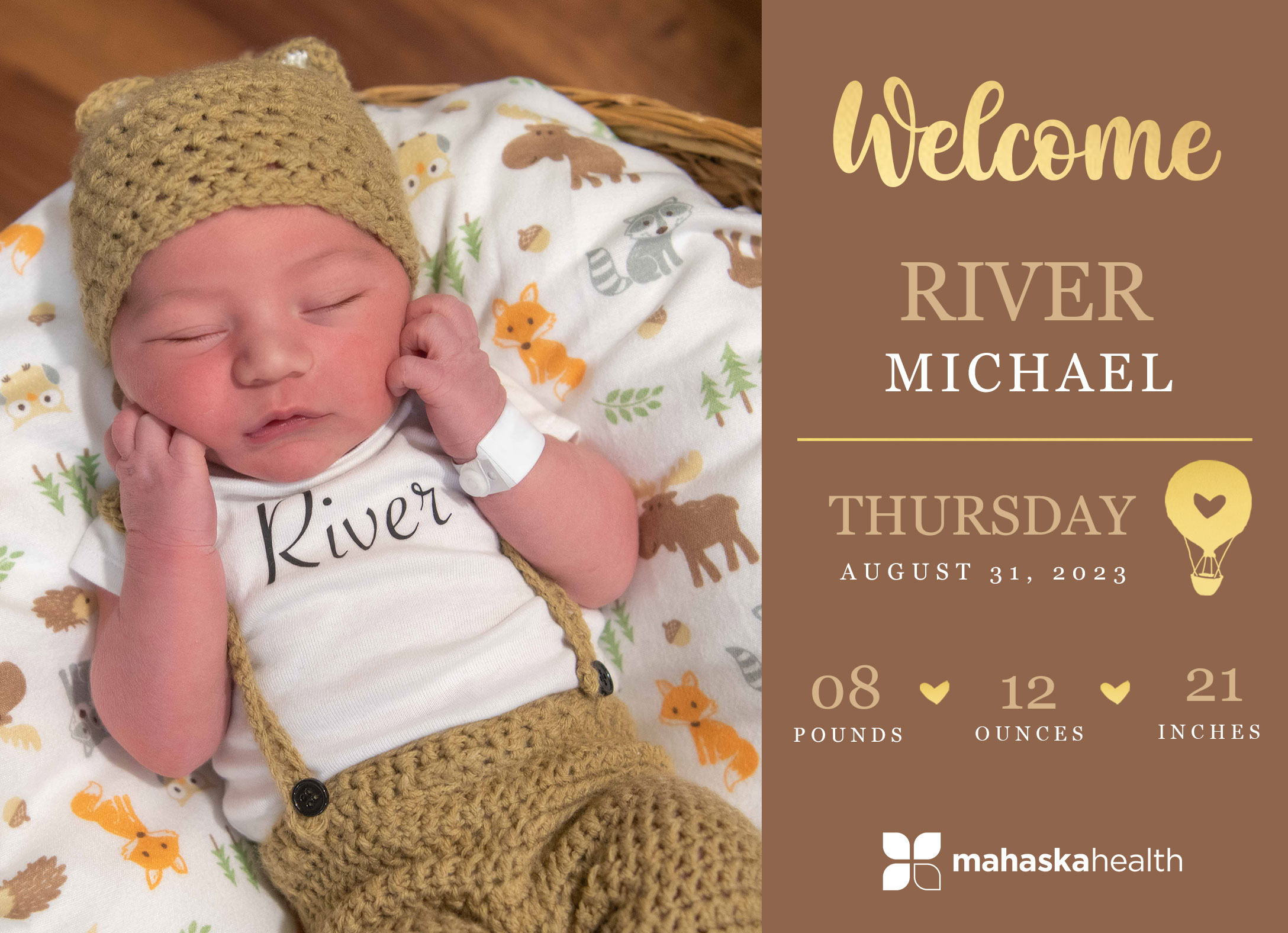 Welcome River Michael! 2