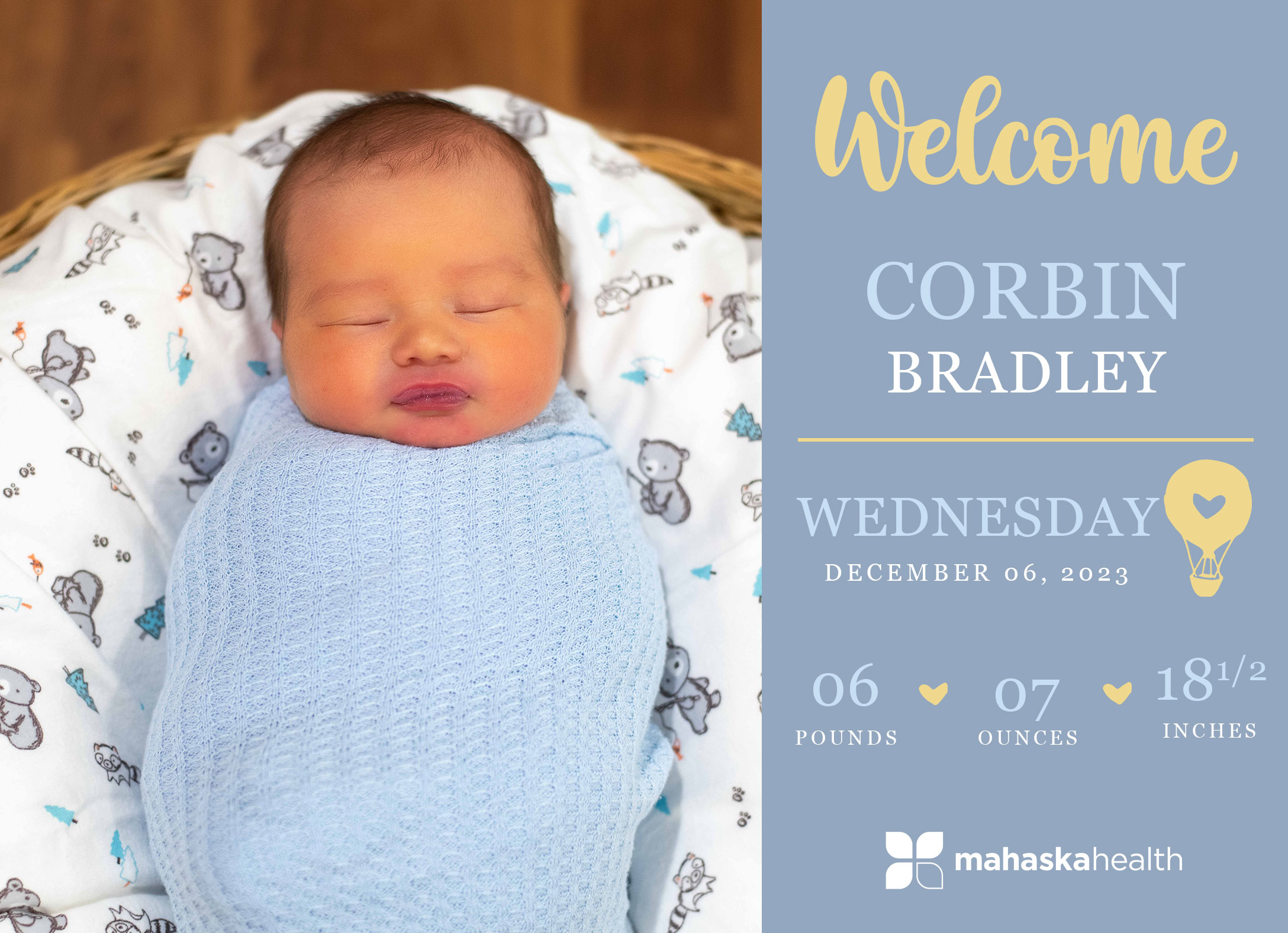 Welcome Corbin Bradley! 2