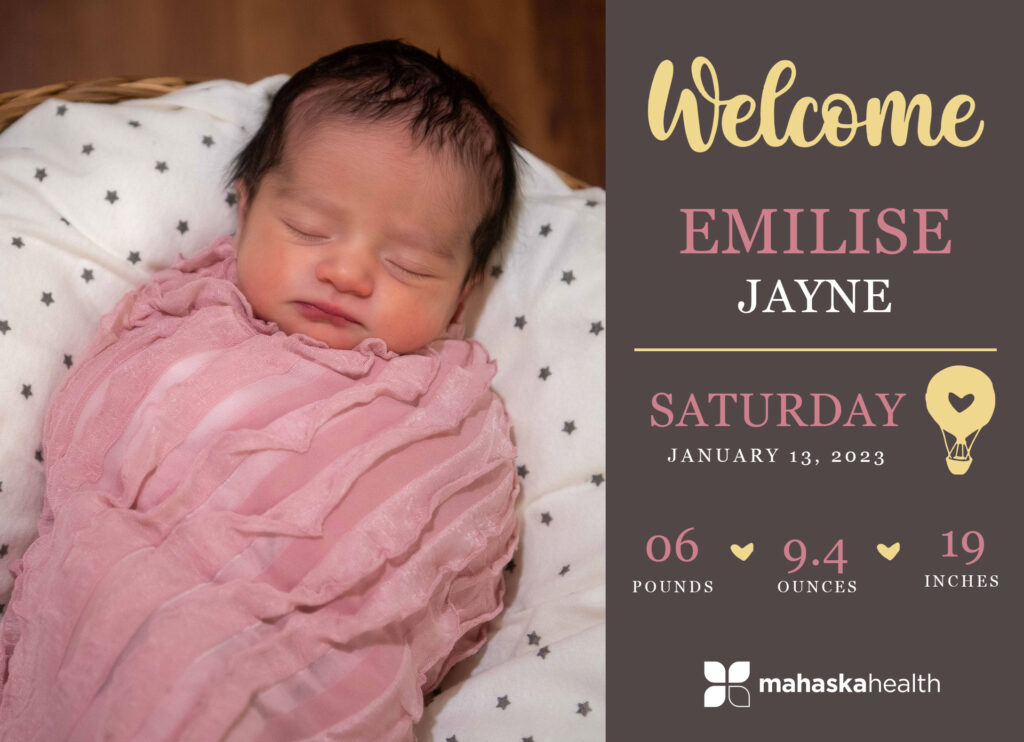 Welcome Emilise Jayne! 2