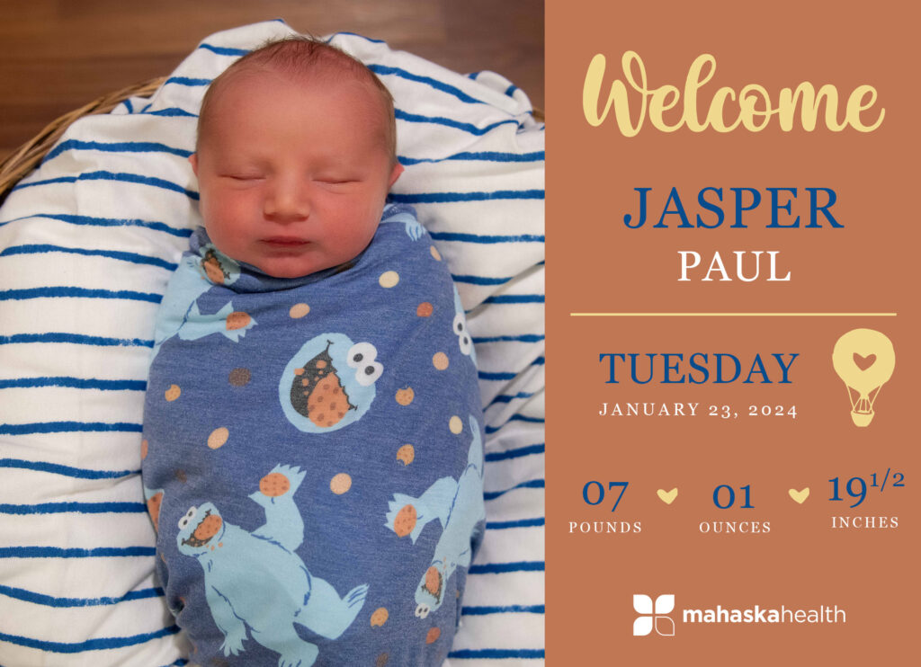 Welcome Jasper Paul! 2