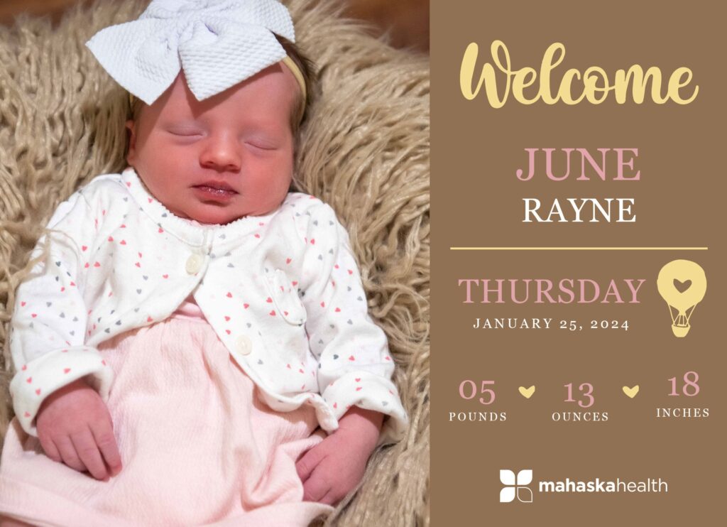 Welcome June Rayne! 2