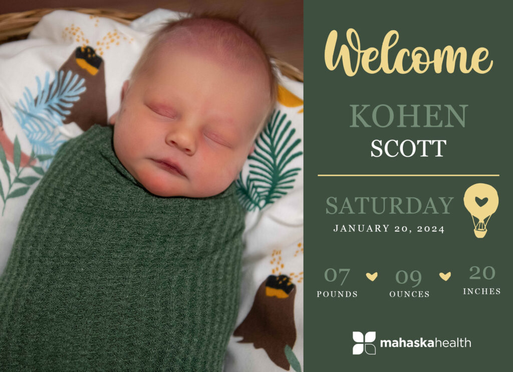 Welcome Kohen Scott! 2