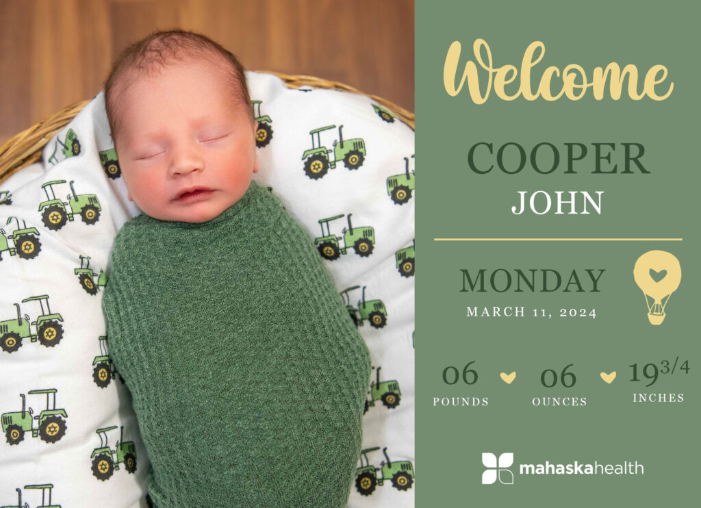 Welcome Cooper John! 2