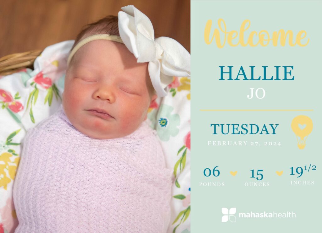 Welcome Hallie Jo! 2