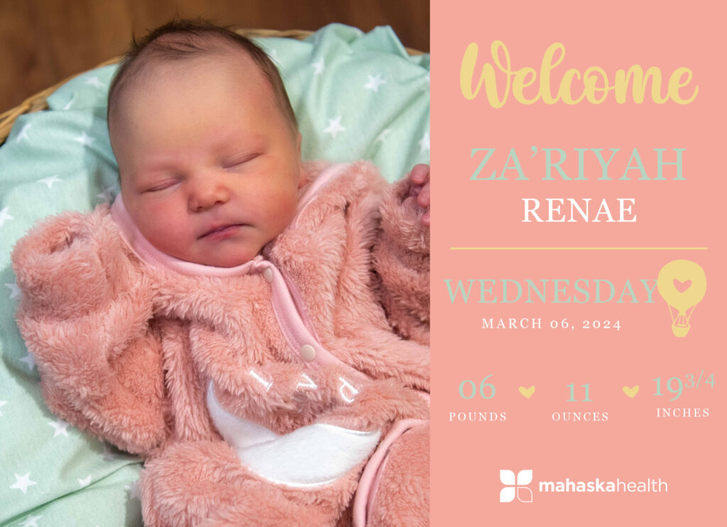 Welcome Za'Riyah Renae! 2