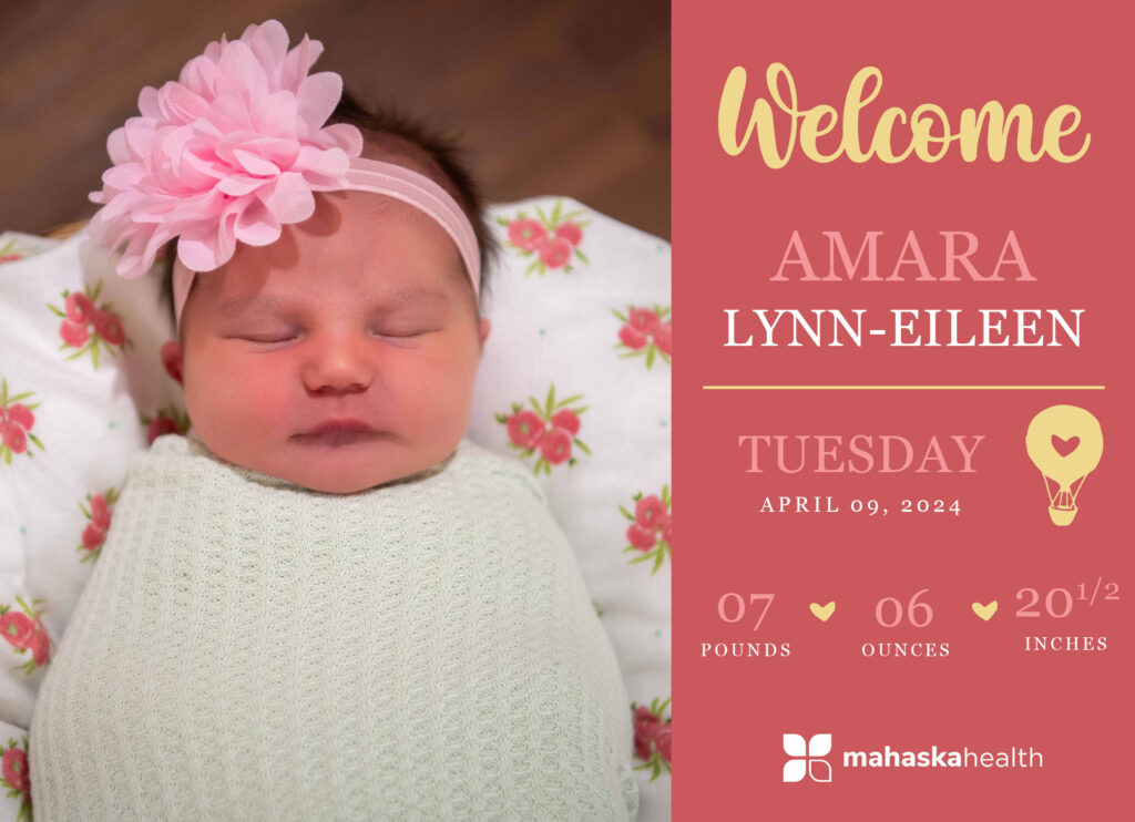 Welcome Amara Lynn-Eileen! 2