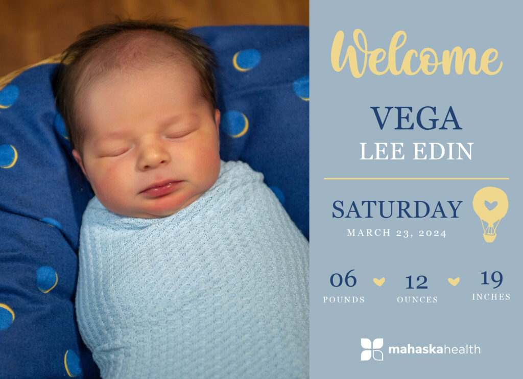 Welcome Vega Lee Edin! 2