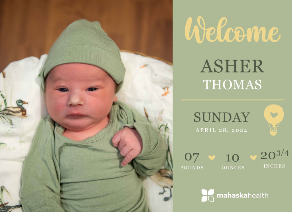 Welcome Asher Thomas! 2