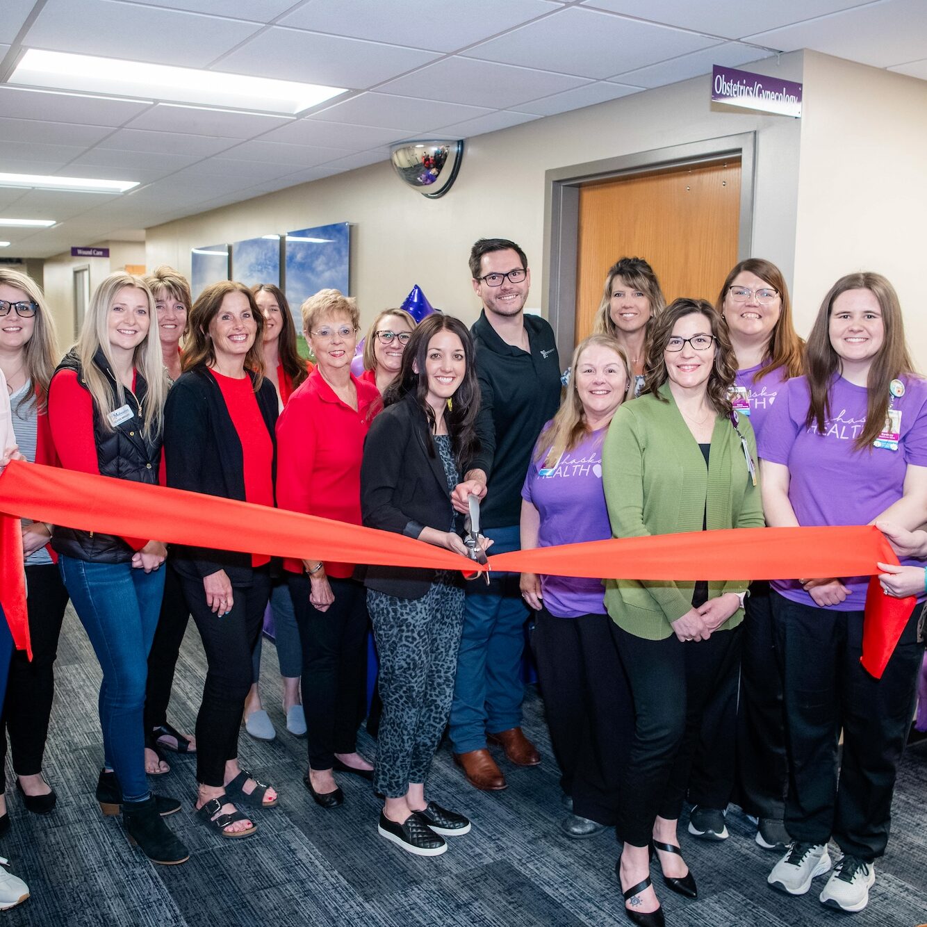Mahaska Health OB:GYN Ribbon Cutting 5-24