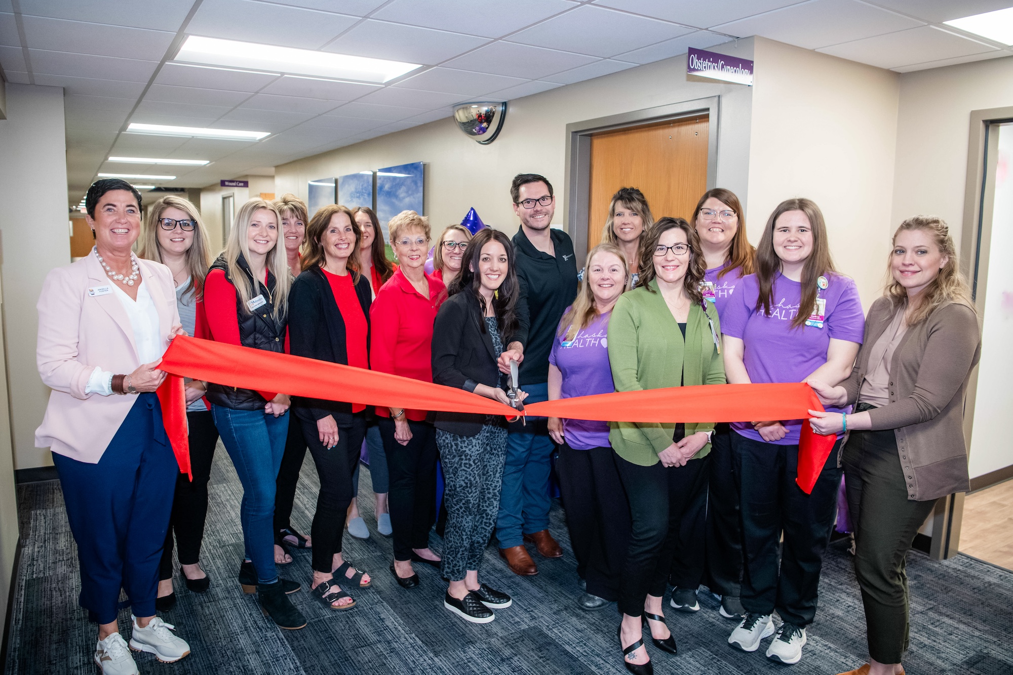 Mahaska Health OB:GYN Ribbon Cutting 5-24