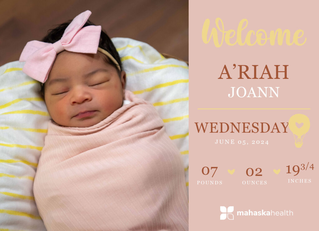 Welcome A'riah Joann! 2