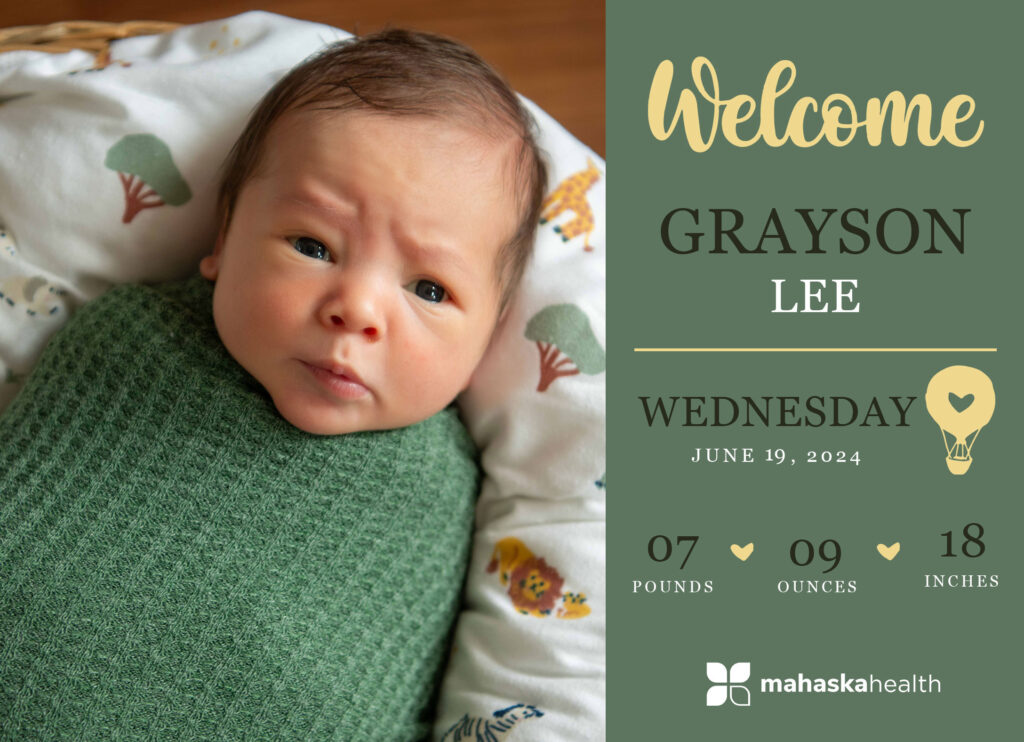 Welcome Grayson Lee! 2
