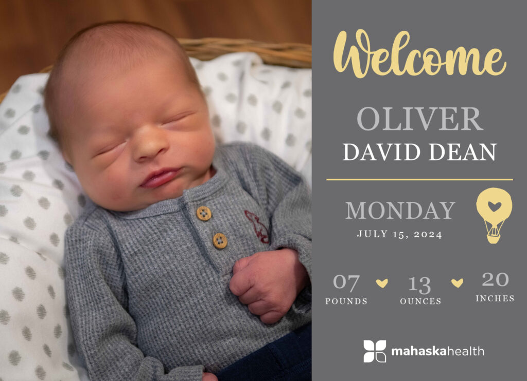 Welcome Oliver David Dean! 2