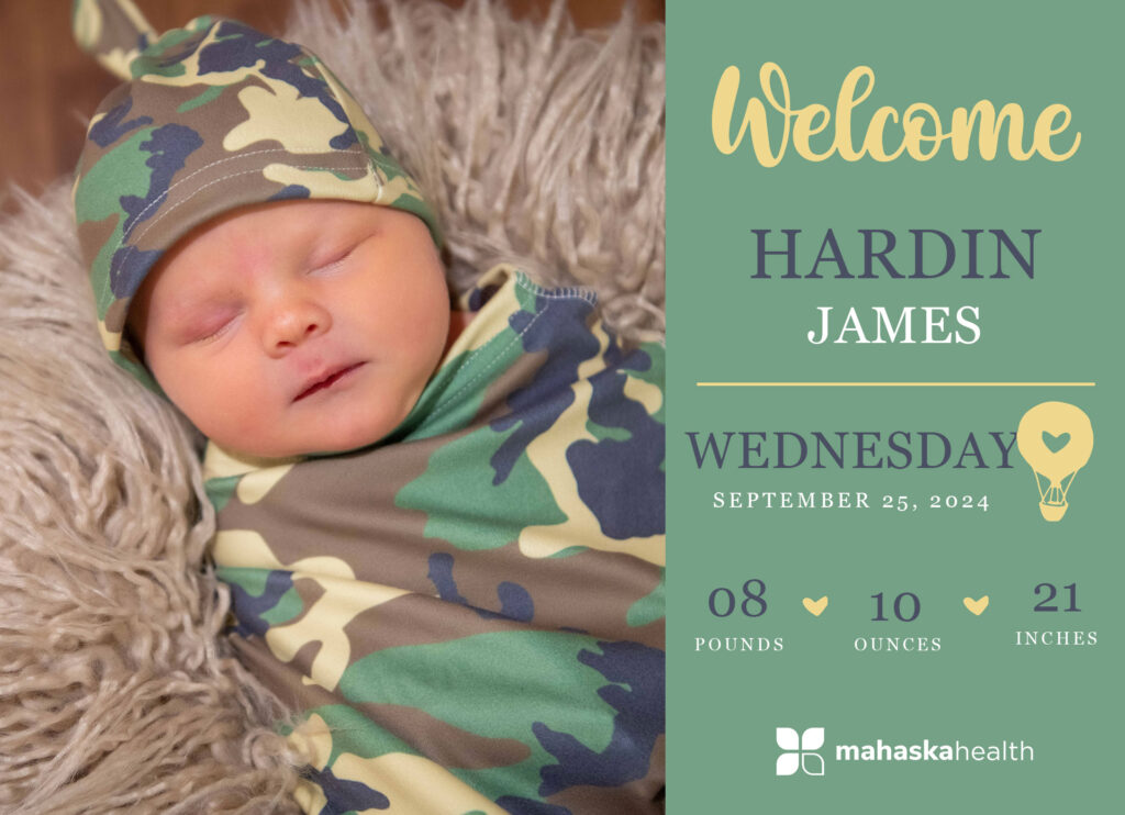 Welcome Hardin James! 2