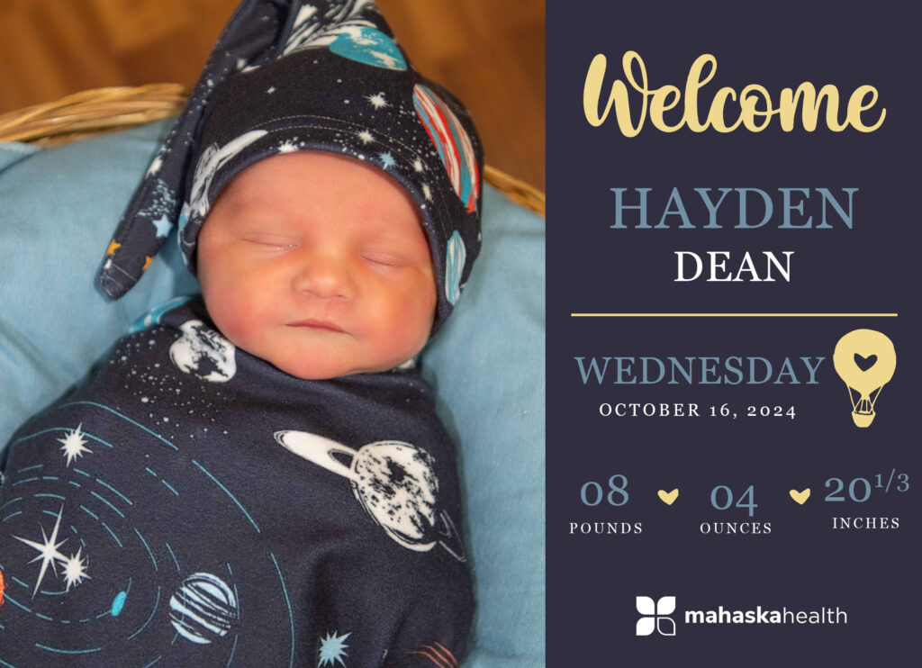 Welcome Hayden Dean! 2