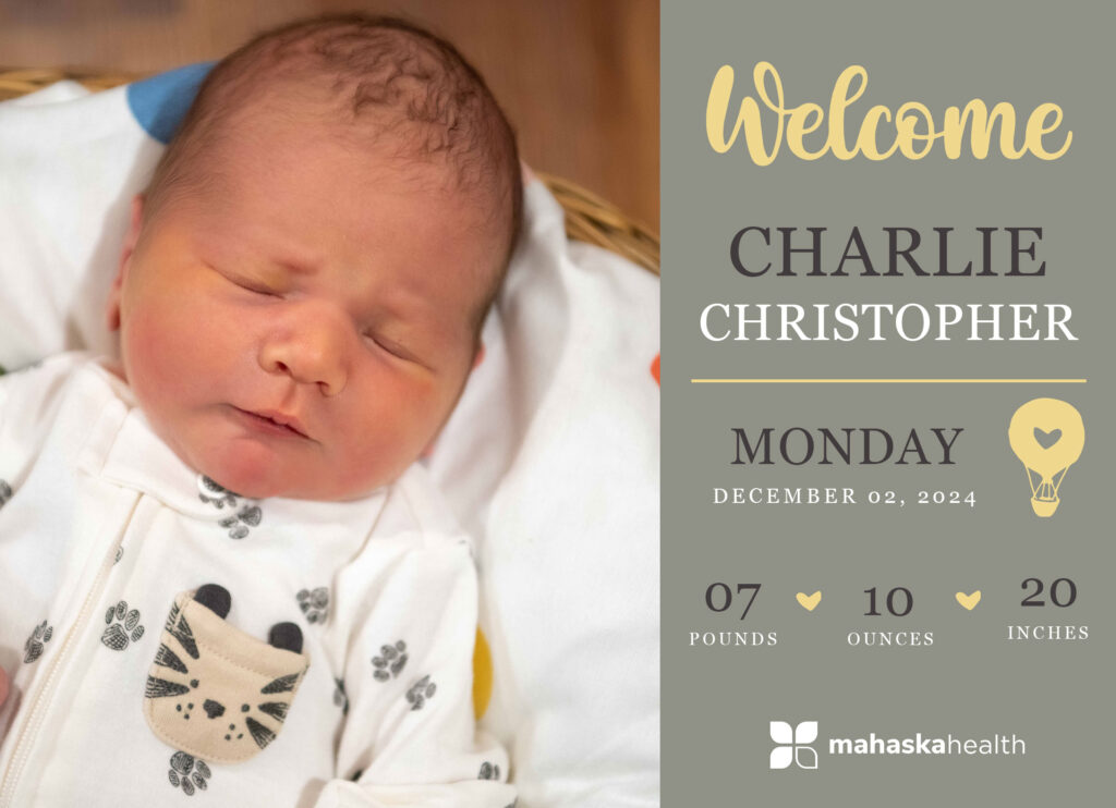 Welcome Charlie Christopher! 2