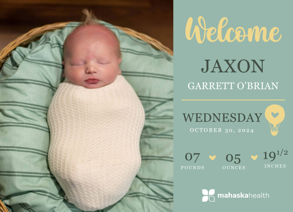 Welcome Jaxon Garrett O'Brian! 2