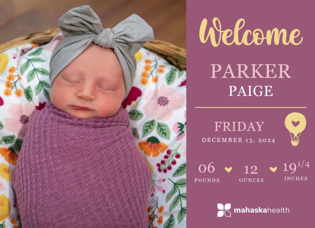 Welcome Parker Paige! 2