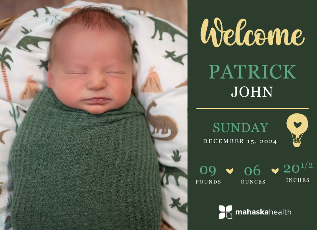 Welcome Patrick John! 2