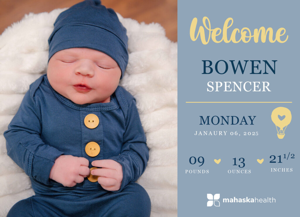 Welcome Bowen Spencer! 2