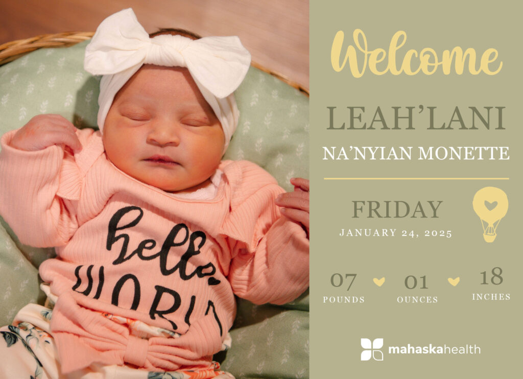 Welcome Leah'Lani Na'nyian Monette! 2