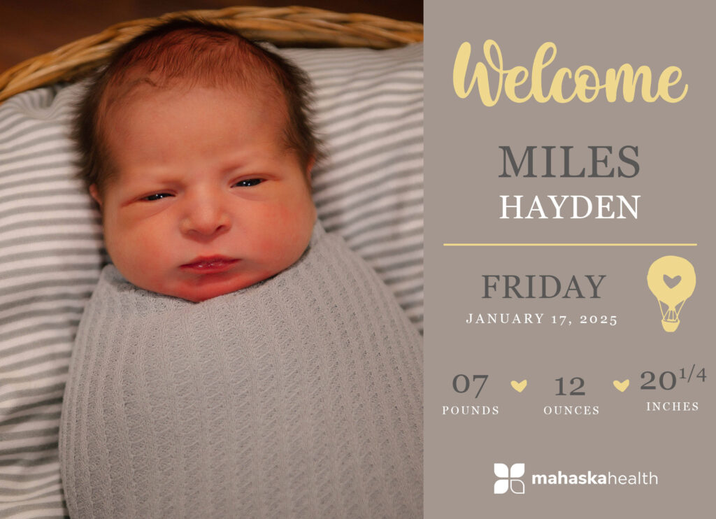 Welcome Miles Hayden! 2