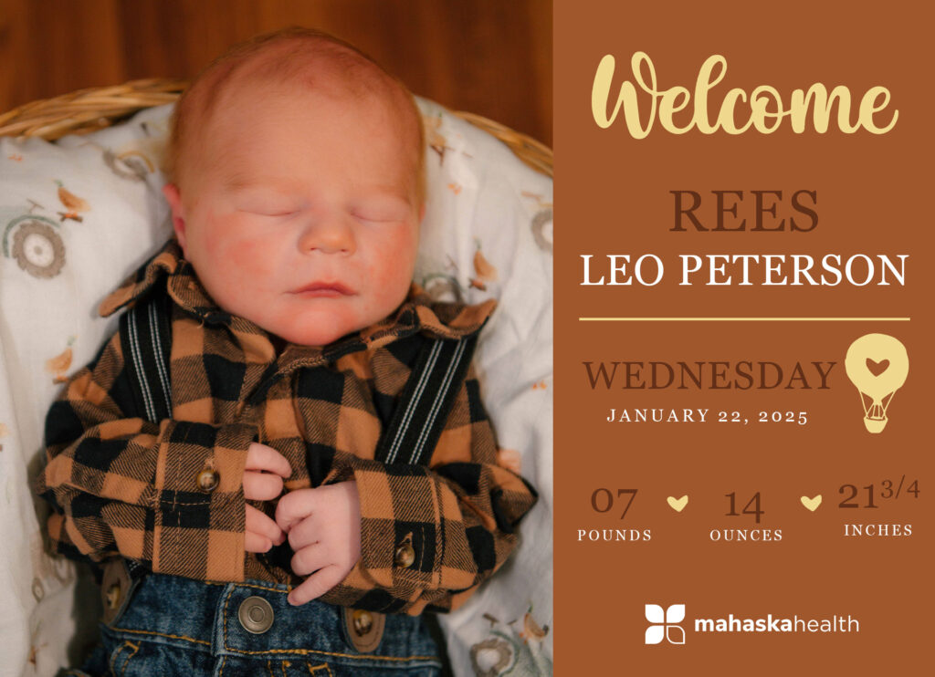 Welcome Rees Leo Peterson! 2