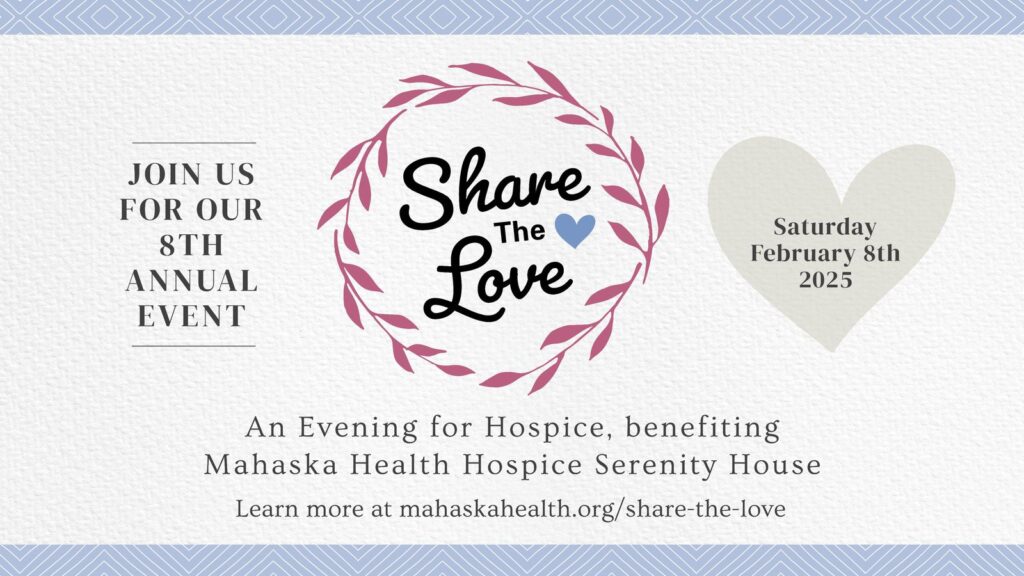Mahaska Hospice Auxiliary Board Invites Community to Share the Love Event to Support Hospice Care 1