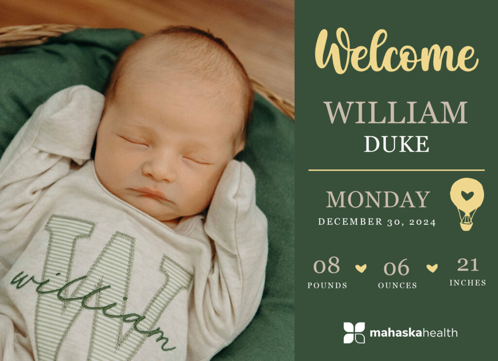 Welcome William Duke! 2