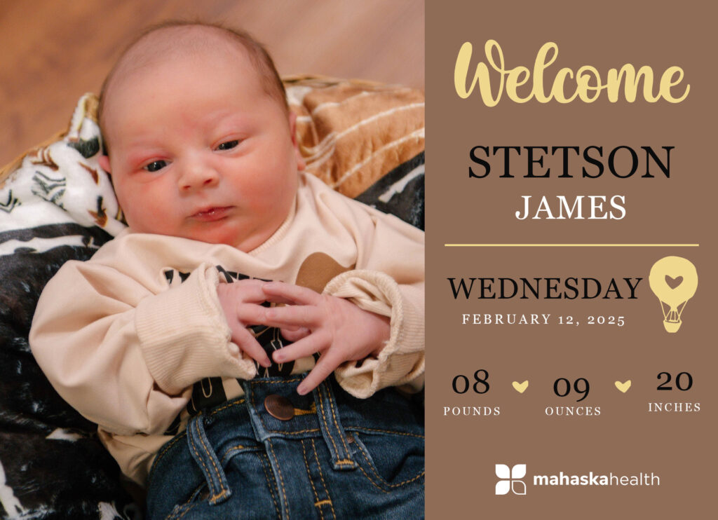 Welcome Stetson James! 2