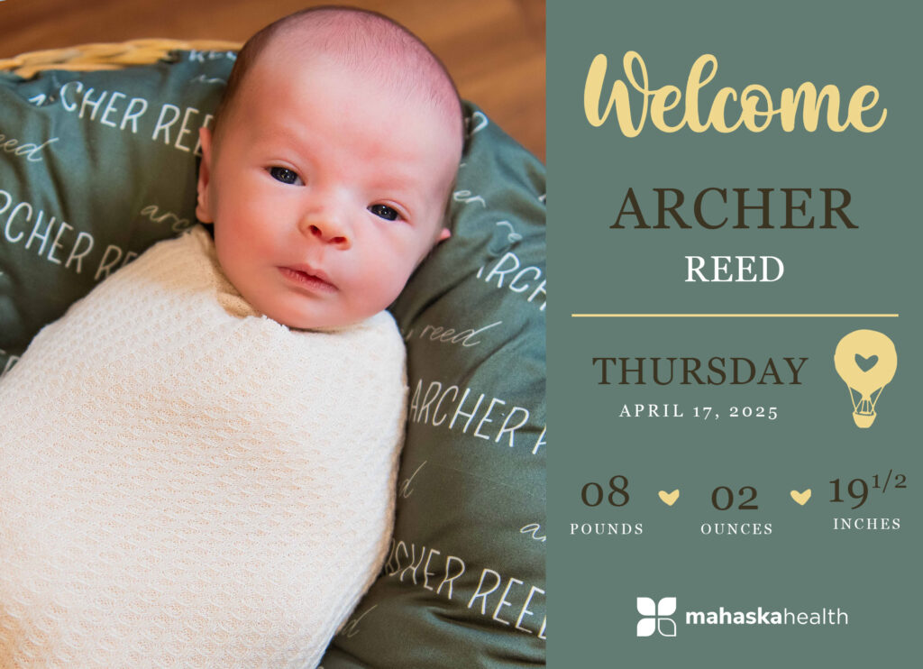 Welcome Archer Reed! 2