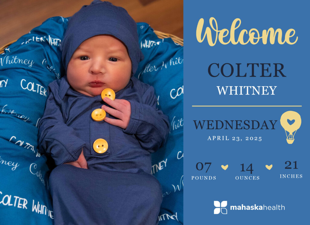 Welcome Colter Whitney! 2