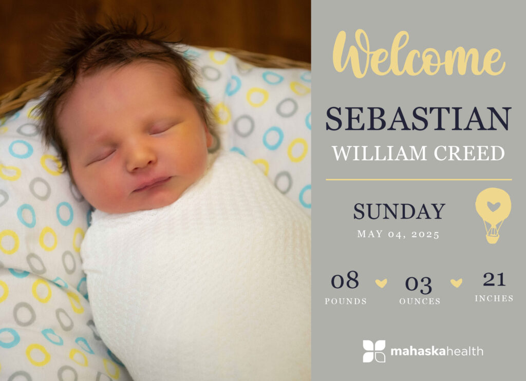 Welcome Sebastian William Creed! 2
