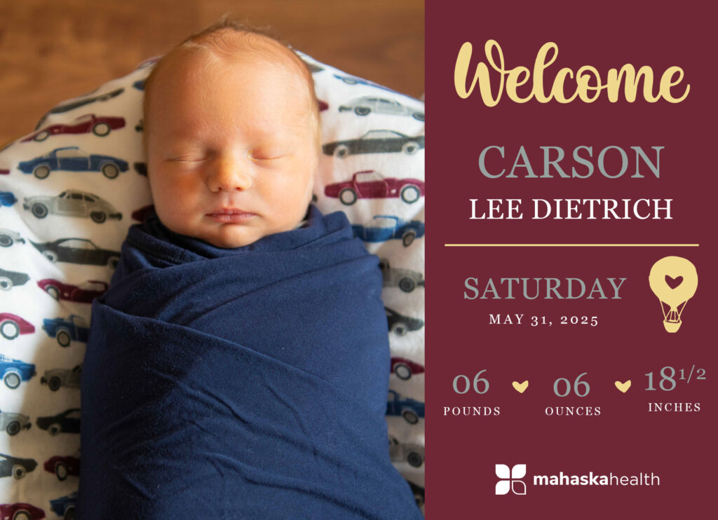 Welcome Carson Lee Dietrich! 2