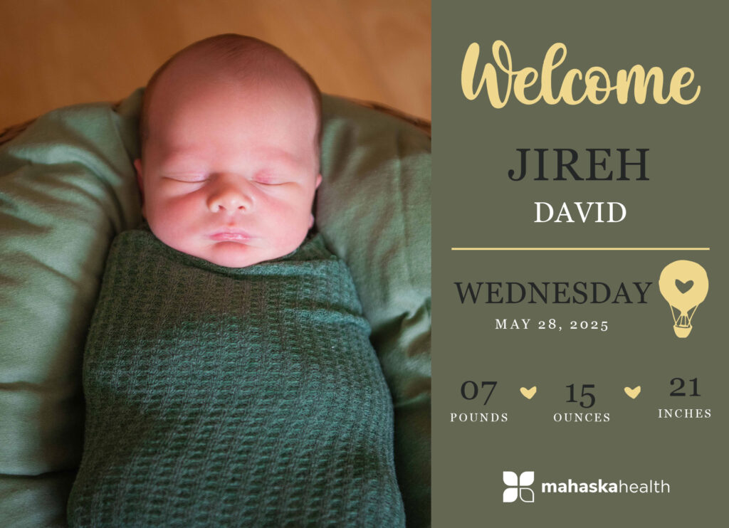 Welcome Jireh David! 2