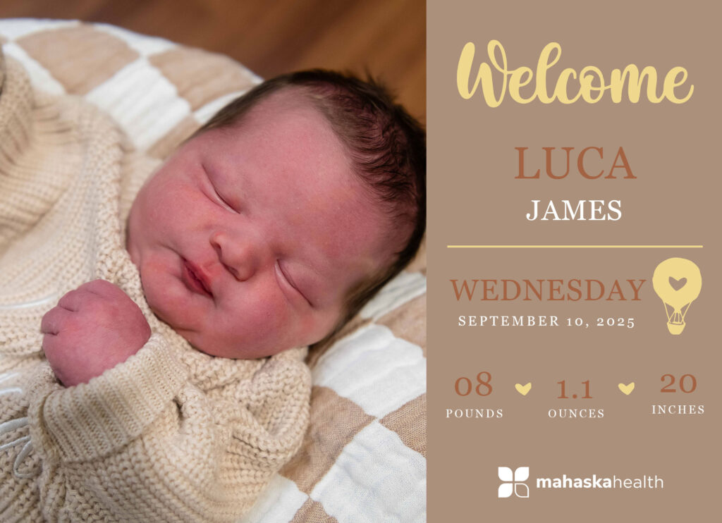 Welcome Luca James! 2