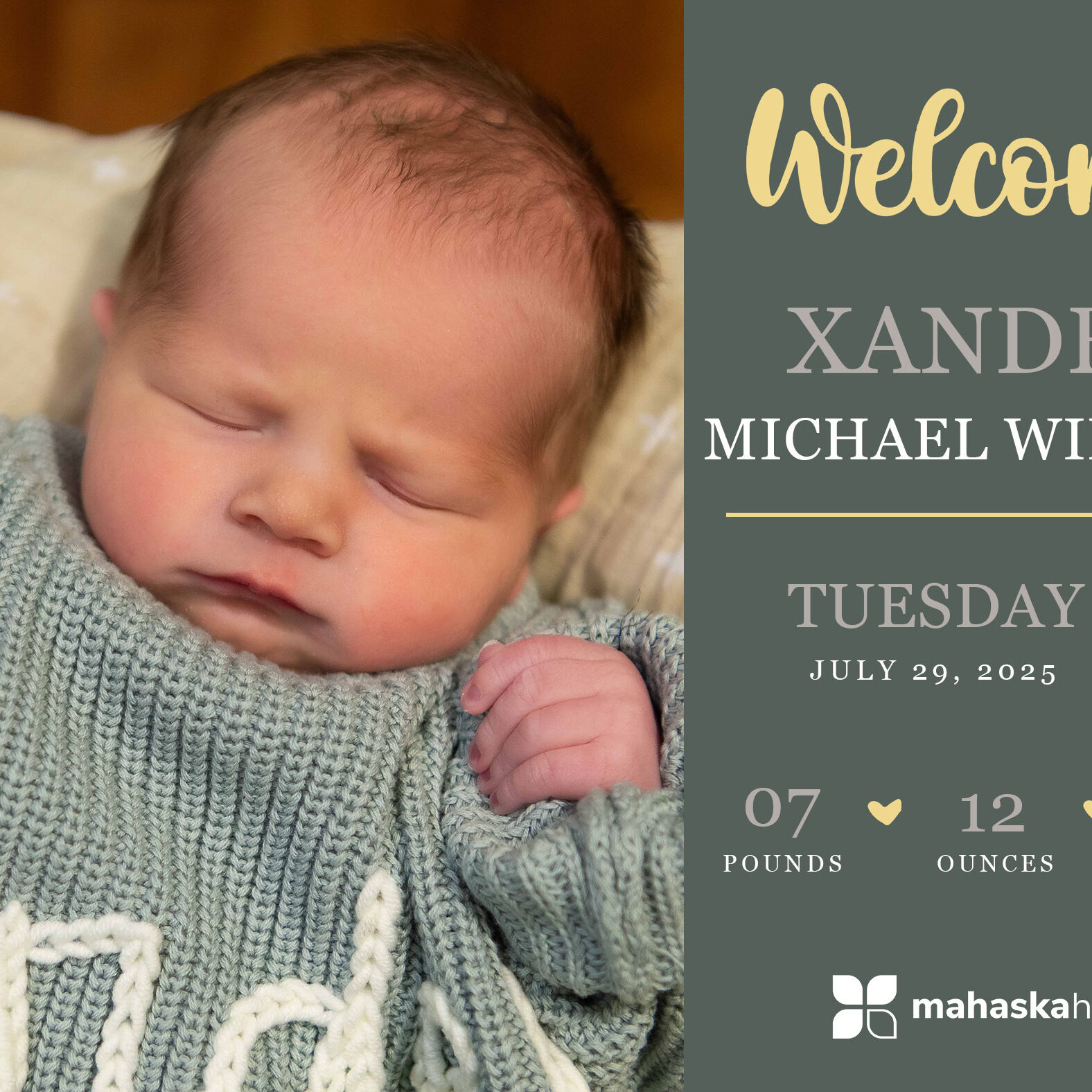 Xander Michael William