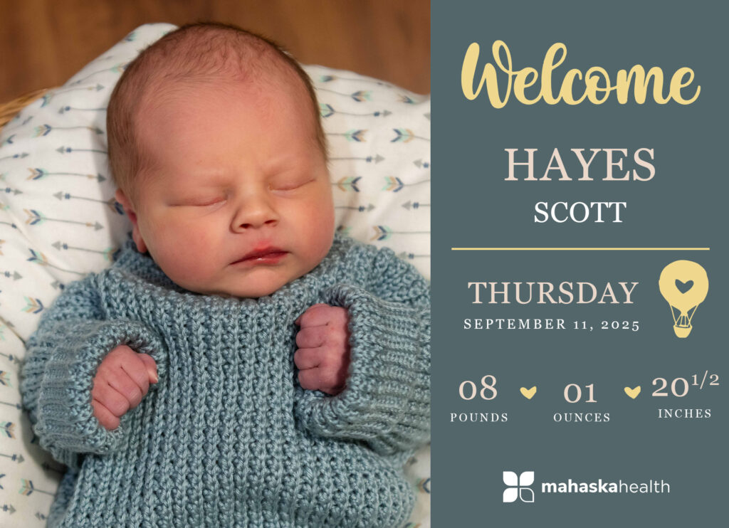Welcome Hayes Scott! 2